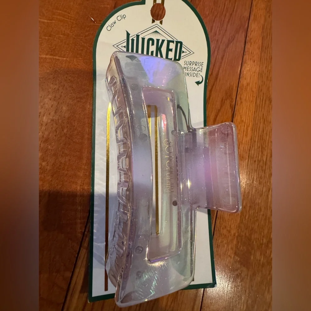 2‑Piece Hair Accessory Bundle — Wicked Bow & Iridescent Bow NWT